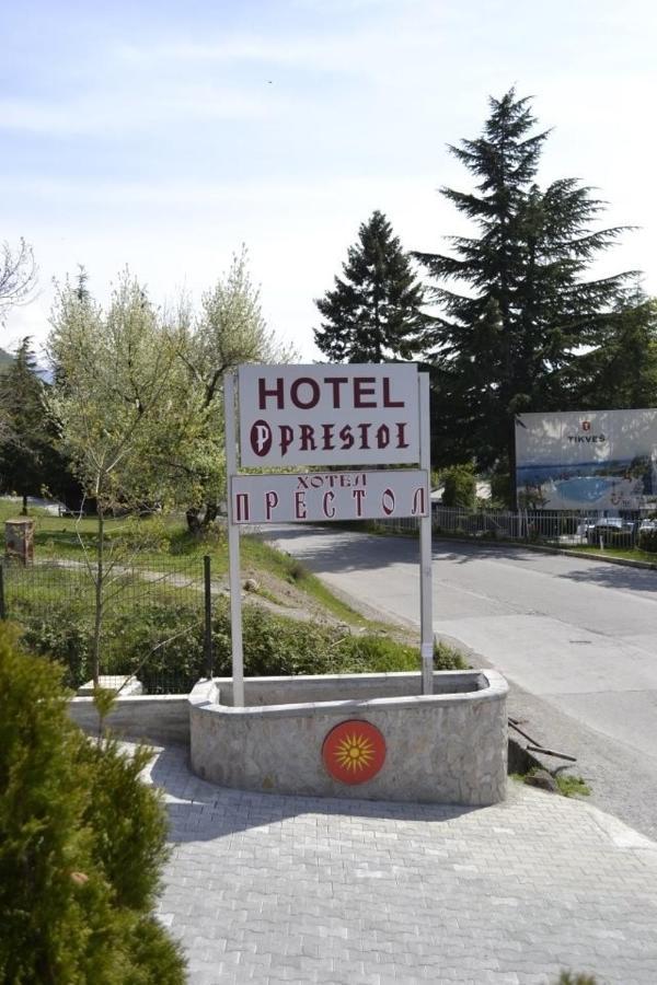 Hotel Prestol Ohrid Exterior foto